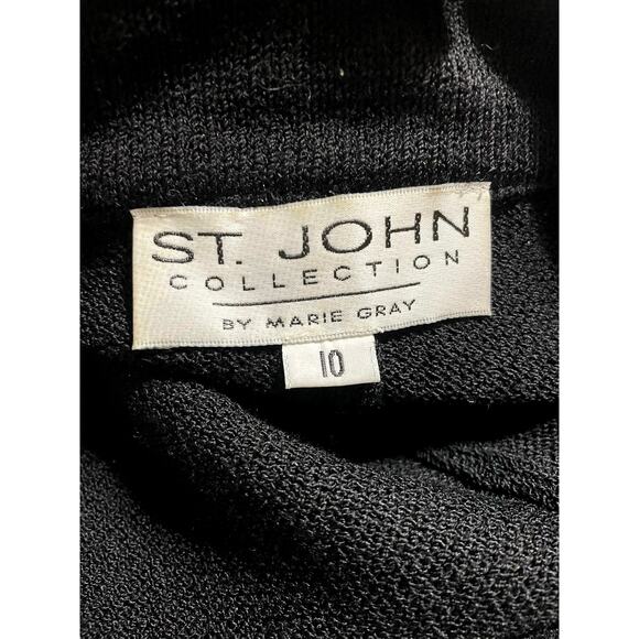 EUC - Vintage St. John Collection Knit Jacket By Marie Gray - Picture 3 of 5